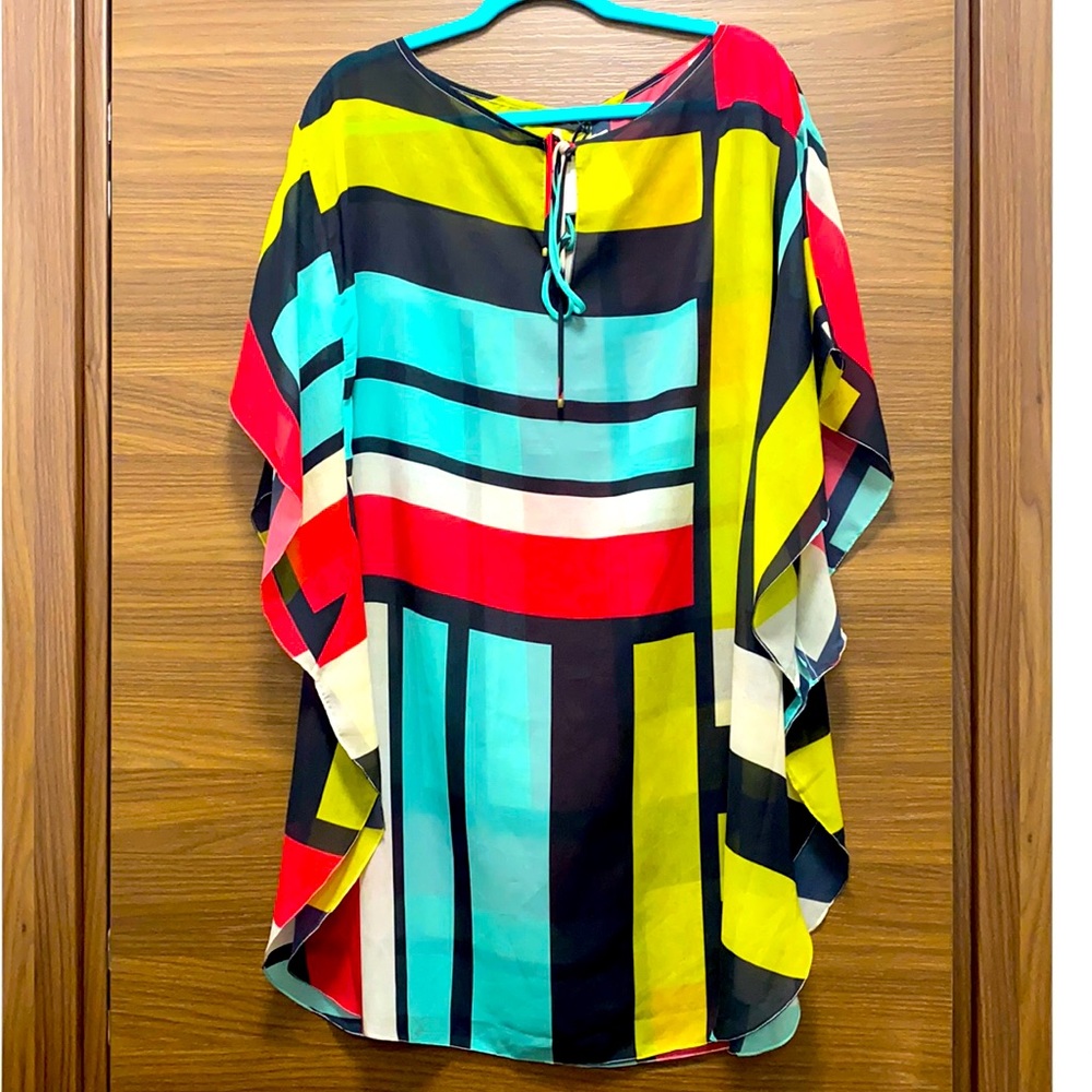 Gorgeous chiffon polyester cover up, kaftan
